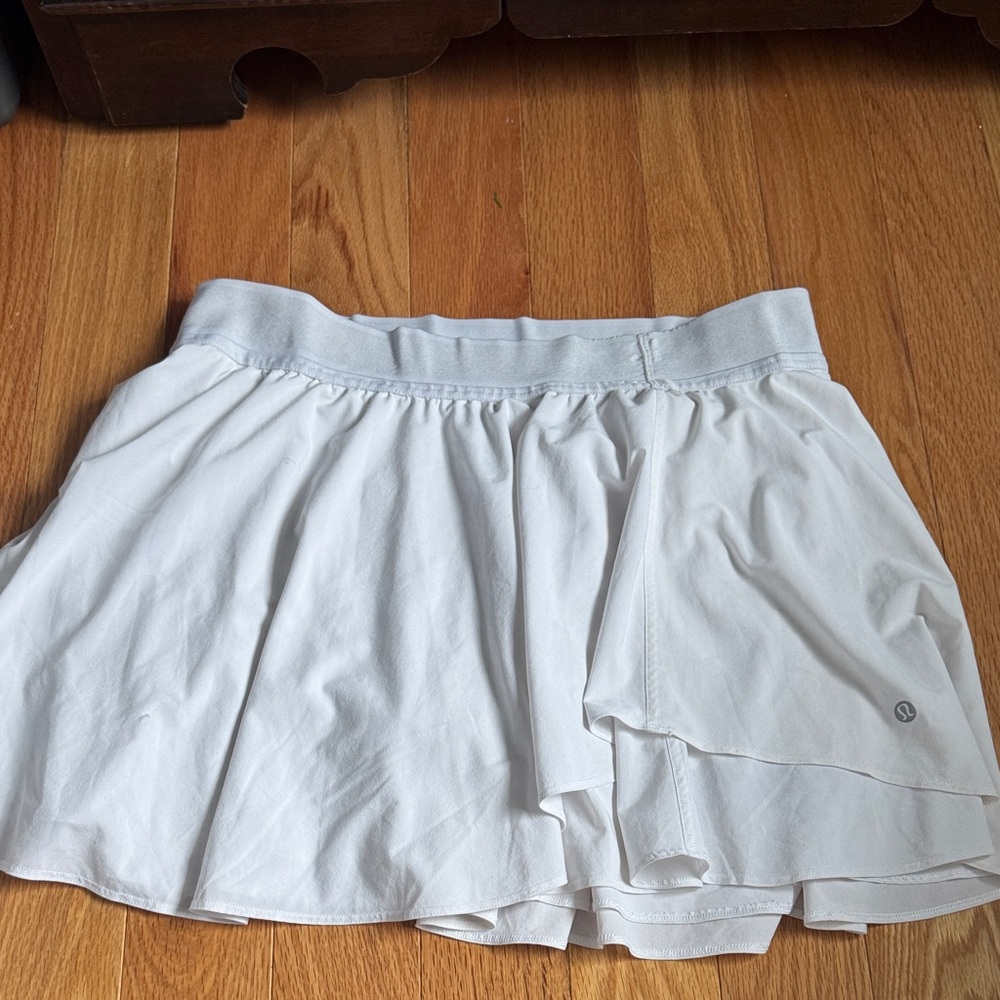 White Lululemon Athletic Skirt